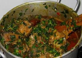 Un tipico piatto nigeriano: la zuppa “Afang” - A tipical nigerian plate: the “Afang soup”